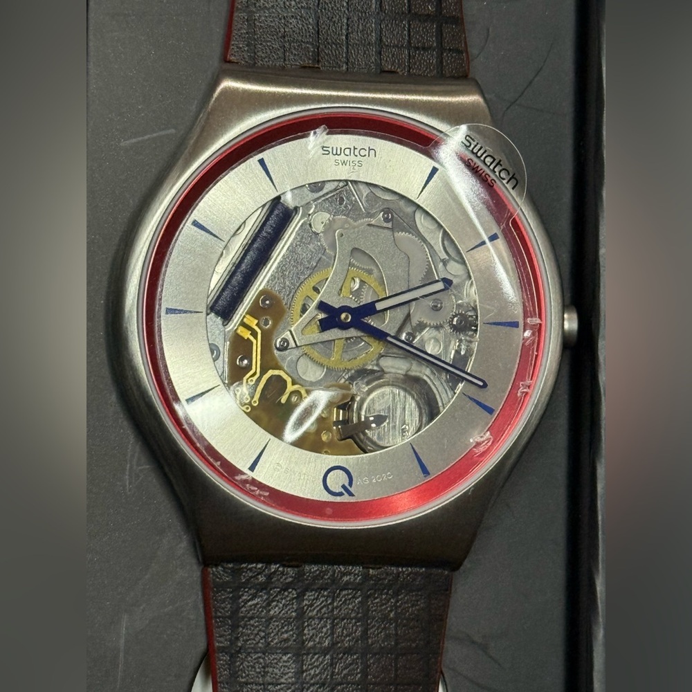 Swatch James Bond 2Q No Time To Die Limited Edition Grey Dial Men’s Watch